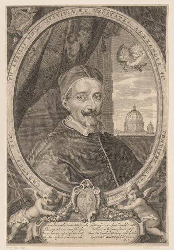 Portrait of Pope Alexander VII