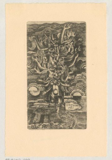 Ex libris of G. Botta