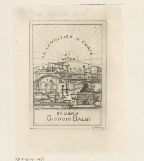 Ex libris of Giorgio Balbi