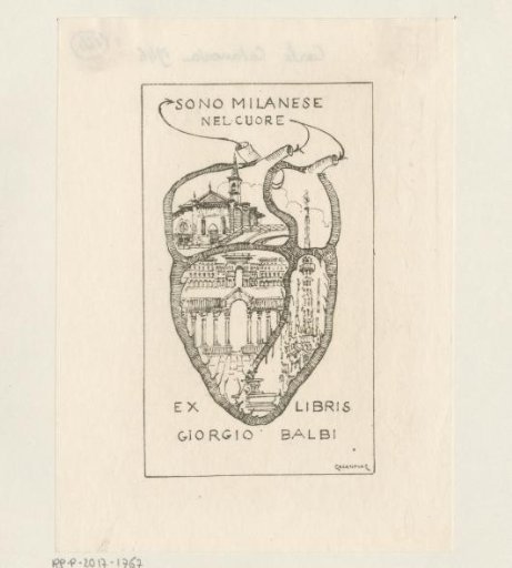 Ex libris of Giorgio Balbi