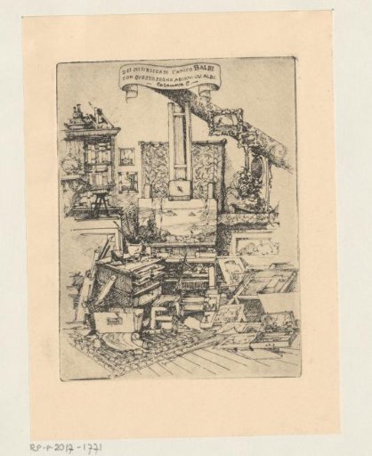 Ex libris of Giorgio Balbi