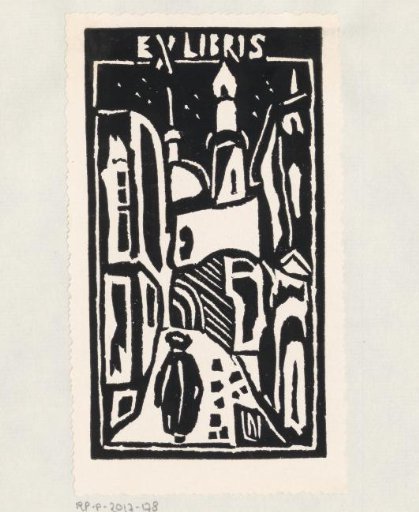 Ex libris of L. Nijhuis