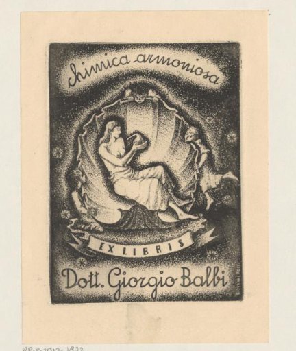Ex libris of Giorgio Balbi