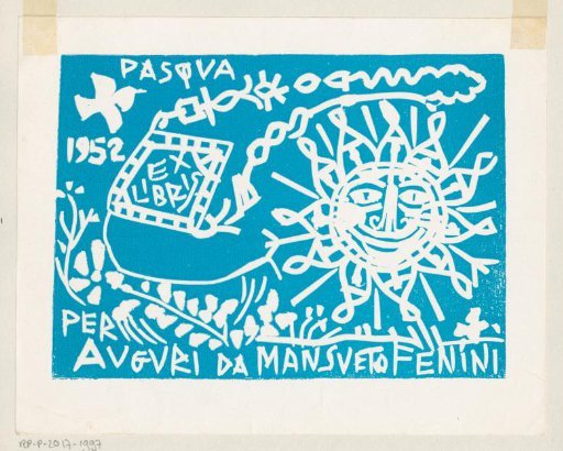 Ex libris of Mansueto Fenini