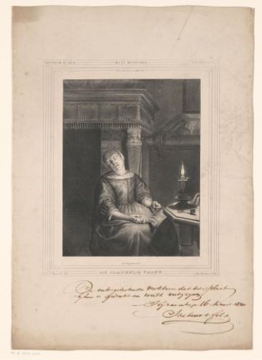 Sleeping woman
