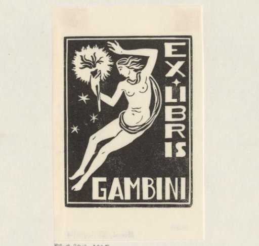 Ex libris of Gambini