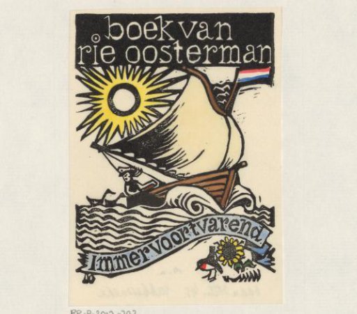 Ex libris of Rie Oosterman