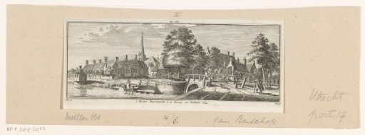 View of Benschop, 1744