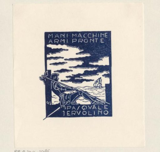 Ex libris of Pasquale Iervolino