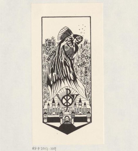 Ex Libris of J.P. van Ootmarsum