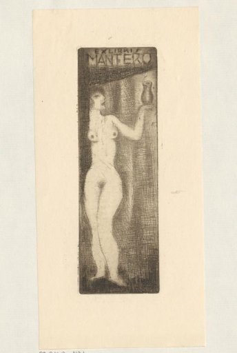 Ex libris of Mantero