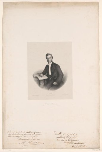 Portrait of Johannes Hendrik Brandes