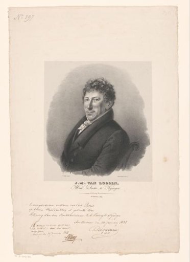 Portrait of J.M. van Roggen
