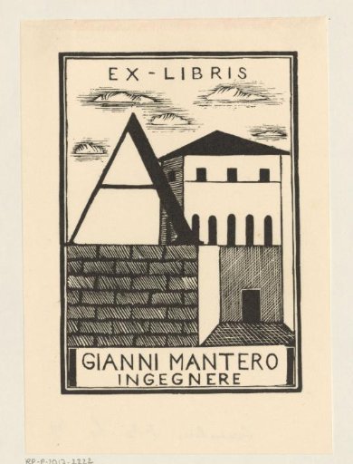Ex libris of Gianni Mantero