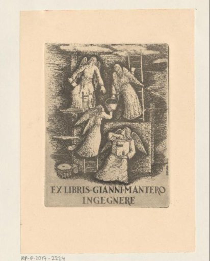 Ex libris of Gianni Mantero