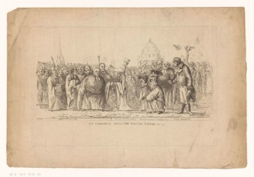 Catherine Pavlovna of Russia in Oxford, 1814