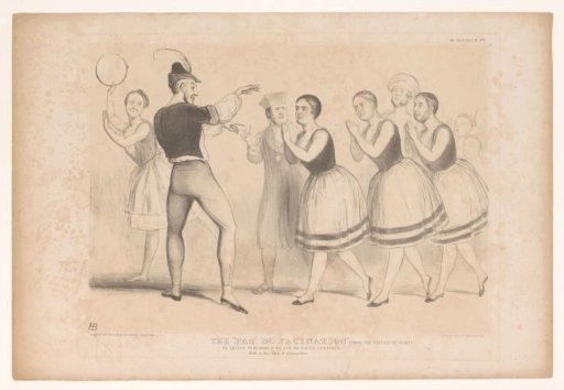 Satirical print on English domestic politics
