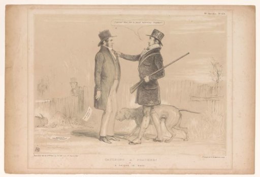 Caricature on English Domestic Politics