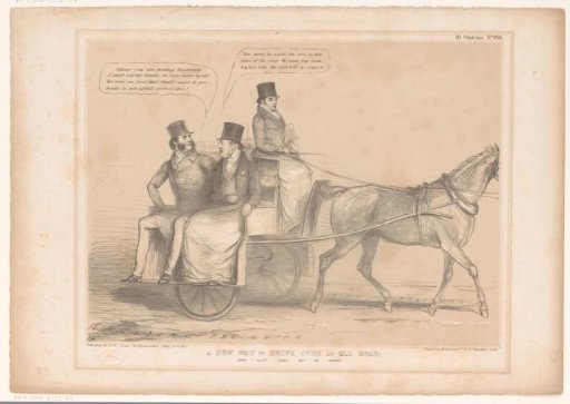 Cartoon featuring Russell, Inglis and Bentinck