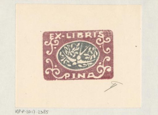 Ex Libris of Pina
