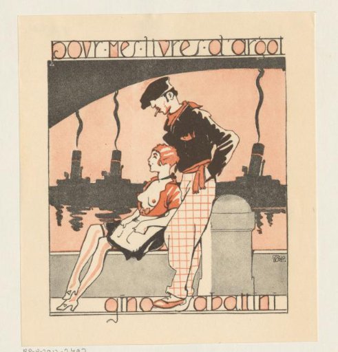 Ex libris of Gino Sabattini