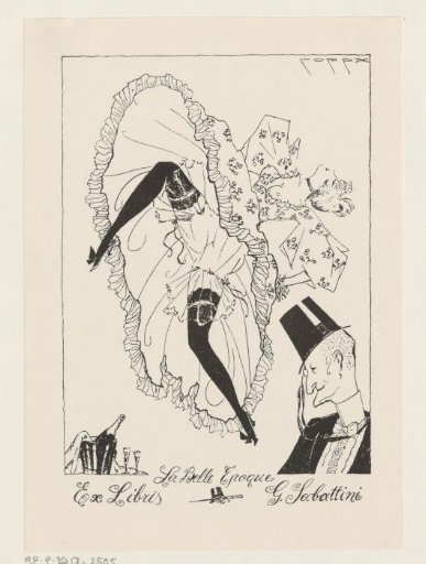 Ex libris of G. Sabattini