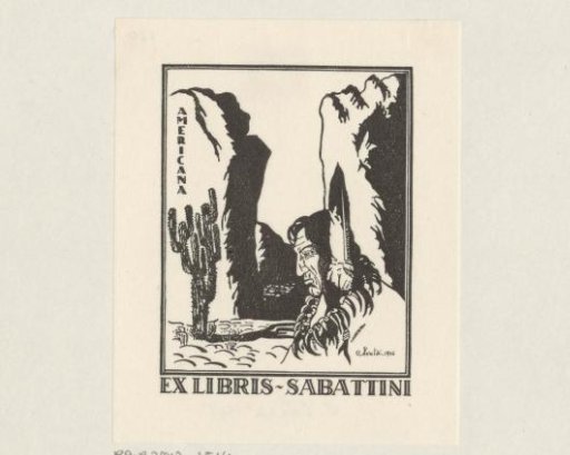 Ex libris of Sabattini