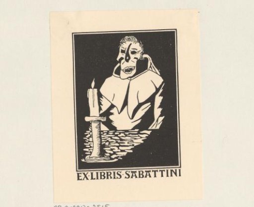 Ex libris of Sabattini