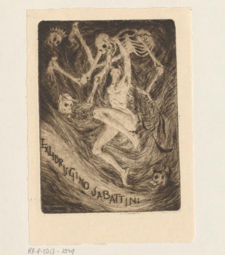 Ex libris of Gino Sabattini