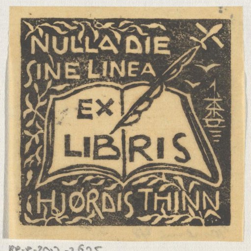 Ex libris of Hjørdis Thinn