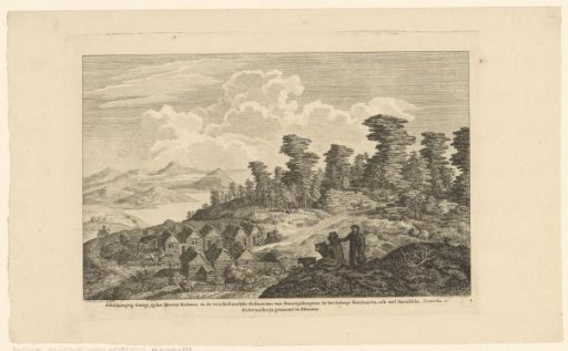 Mountainous landscape around Lake Kolyvan in Siberia