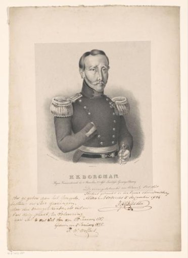 Portrait of Major Hindrik Klasen Borgman