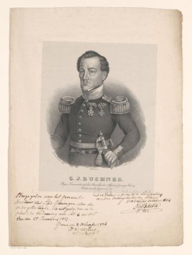 Portrait of Major G.J. Buchner