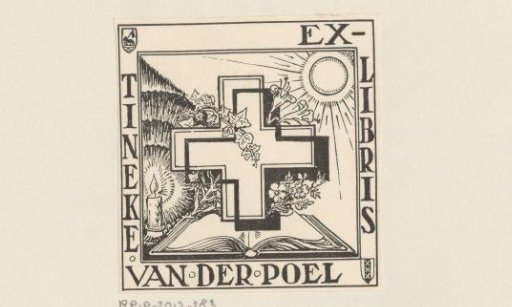 Ex libris of Tineke van der Poel