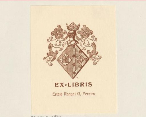 Ex libris of Estela Rangel G. Pereira
