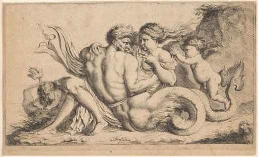 Triton and Nymph