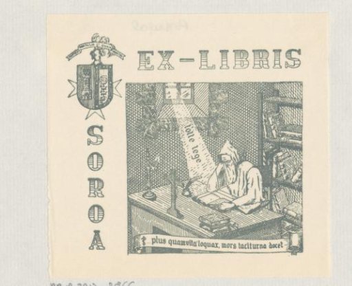 Ex libris of Soroa