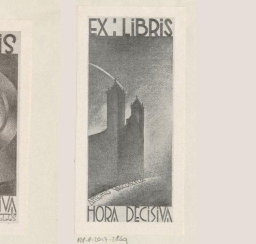 Ex libris of Antonio Vasconcelos