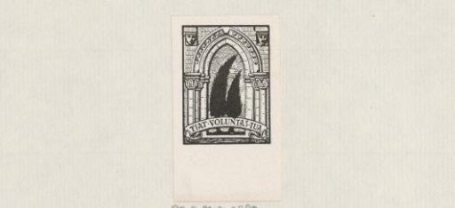 Ex libris of an unknown person