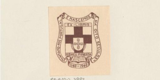 Ex libris of Romeu Pimenta