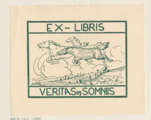 Ex libris of an unknown person