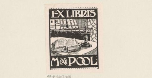 Ex libris of Max Pool