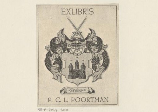 Ex libris of P.C.L. Poortman