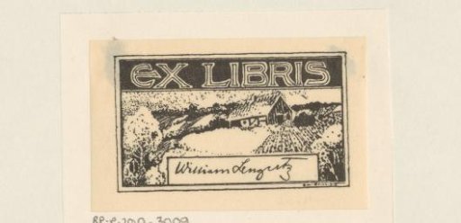 Ex libris of William Lengertz
