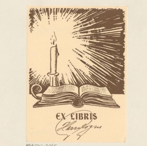 Ex libris of Harry [...]