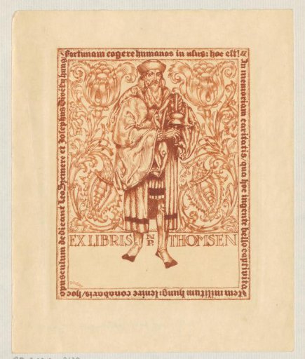 Ex libris of N.P. Thomsen