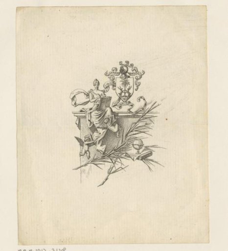 Ex libris of Giuseppe Cavalieri
