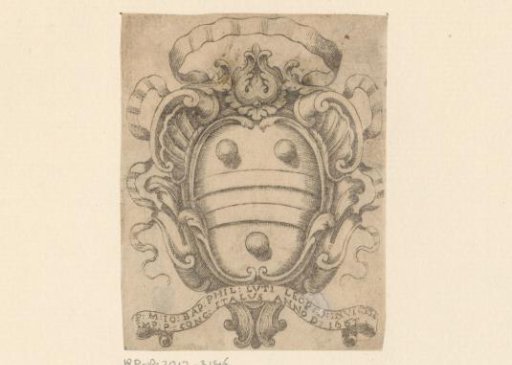 Ex libris of Giovanni Battista Filippo Luti
