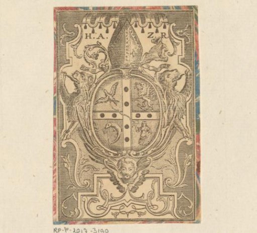 Ex libris of H.A.Z.R.