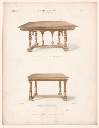 Two dining tables